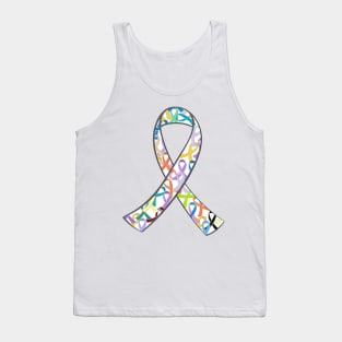 Awareness Ribbon - All Cancers Tank Top